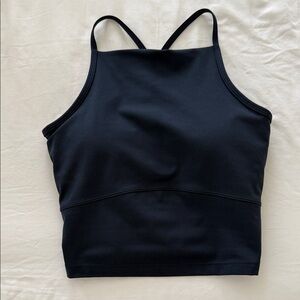 Zella Midnight Blue Built-in Bra Tank Top XS